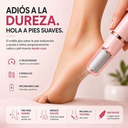 PediSmooth™ Removedor Eléctrico de Callos