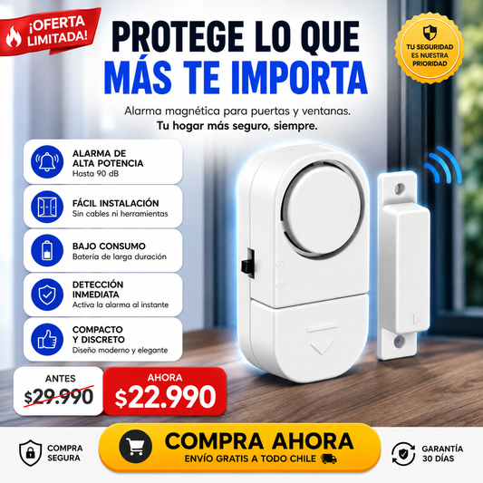 SecureGuard™ Alarma de Seguridad Inteligente
